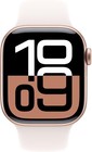 Apple Watch Series 10 42mm Gps Rose Gold W  S m Light Blush Band Mwwh3lw a