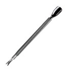 Dual Cuticle Pusher Cleaner Trimmer Manicure Pedicure Nail Care Spa Salon Tool