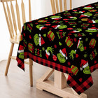 Grinch Christmas Elf Tablecover Green Monster Christmas Decor Green Monster