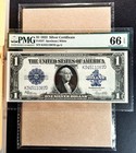 Fr  237 1923  1 Silver Certificate  horse Blanket  Pmg 66 Epq - Gem Unc