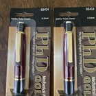 Set Of 2 Vintage Sanford Phd Gold  Burgundy Mechanical Pencils Barrel 0 5mm  Nos
