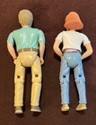 Fisher Price Loving Family Dollhouse Mom And Dad Lot Mattel Poseable Doll Figure