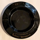 Vintage Las Vegas Tropicana Casino Black Glass Ashtray Folies Beroere Dz