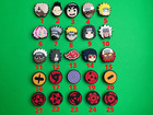 Naruto Inspired Shoe Charms For Crocs Bracelet Shoes Wristband Gift Anime