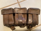 Wwi Ww1 Ottoman Turkish Gewehr 98 8mm Mauser Leather Ammo Pouch