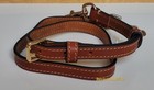 New Dooney And Bourke Brown Leather Adjustable Replacement  Strap Gold Buckle
