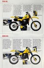 1984 Suzuki Rm80 Rm125 Rm250 Rm500 8-page Brochure-literature Vintage  Nos