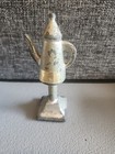 Winston Salem Big Coffee Pot Nc Vintage Metal Souvenir Building Paperweight 4 5   