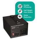 Litefuze Lt-750 750 Watt Heavy Duty Voltage Converter Transformer