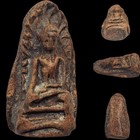 Ancient Phra Rod Thai Buddha Amulet Powerful Charm For Survival