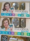 Vtg Sylvania Blue Dot Flash Cubes  Ge Magic Cubes Lot Of 21