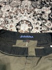 Dickies Men s Green Solid Cargo Pants Regular Fit Size 32 Waist 33 Stretch