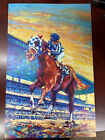 2023 Belmont Stakes Secretariat 50th Anniversary Poster By Lisa Palombo