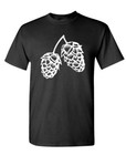 Hops - Beer Barley Malt Ale Drink - Unisex Cotton T-shirt Tee Shirt