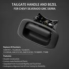 Tailgate Handle Latch   Bezel Trim W  Rod Clips For Chevy Silverado Gmc Sierra