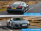 Azdome Front And Rear Dash Cam 1080p Night Vision Wifi Car Recorder G-sensor Fhd