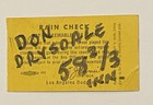6 8 1968 Drysdale Record 58 2 3 Scoreless Inning Ticket Passing Walter Johnson