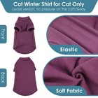 Sunfura Sphynx Sweater For Cat  Hairless Cat Sweaters Clothes With Sleeves