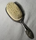 Vintage Godinger Silver Co  Silver Plated Vanity Hair Brush Victorian Style