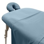  Soft Microfiber Massage Table Sheets Set 3 Piece Set - Includes Light Blue