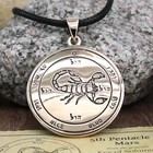 Fifth Pentacle Of Mars Pendant Bronze King Solomon Protection Talisman Necklace