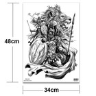 Large Temporary Tatoo For Men Tattoo Body Art Full Back Sexy Tattoo Sticker Lion