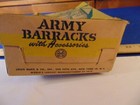 Vintage 1940 s Marx Army Barracks With Accessories  empty Box Only Toy Marxville
