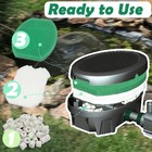 16pack Pond Filter Media Set For 200 Gallon Aquagarden  Foam  Floss  Rings