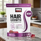 Force Factor Hair Growth Accelerator Soft Chews  Hair Growth Vitamins For Women