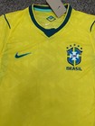 Nike Brazil Cbf Brasil Soccer Jersey Shirt Yellow Green Blue S
