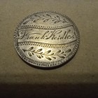 1843 Seated Quarter  Love Token   Frank  Kaidle   Very Ornate   Needs Research  
