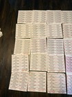 Large Lot Of 250 Original Jukebox Record Title Strips - 25 Sheets Of 10  905