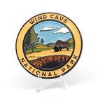 Wind Cave National Park Collectible Magnet - Enamel New Cre8travel