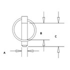 3-point Stabilizer Kit Fits Ford Models  9n  2n  8n  Naa   600  601  800  801