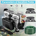550w Pond Aerator Pond Lake Air Pump Aeration Kit With 2 Diffusers 5 2cfm 3 Acre
