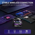 2 Pack G200 Magnetic Bluetooth Speaker  Portable Mini Multi Rgb Color Light