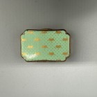 Vintage Stratton Pill Box Crown Pattern Metal Small 1 5   x1   