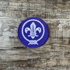 Cub Scouts World Crest Uniform Patch Plastic Back Bsa Boy Scouts America New 143