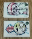 Starbucks Esteem Signed  Gift Card Art Set Mail Art Lot