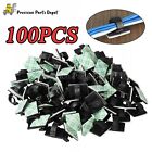 100pcs Cable Clips Self-adhesive Cord Wire Holder Management Organizer Clamp Us