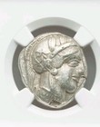 Attica  Athena Tetradrachm Ngc Choice Xf Nice Crest  Ancient Coin