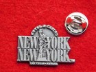 Vintage 1 1 4  Across New York New York Hotel   Casino Las Vegas Nv Metal Pin