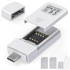 Type-c Sim Card Reader - Nano Micro Standard Sim Card Adapter With Eject Pin