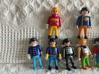 Vintage Lot Of 10 Playmobil Geobra Figures People Characters Soldiers Warriors