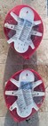 2 New sealed Ikea Dromminge Red Balloons Wall Light Lamps Child Bedroom Balloon