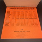Vintage 1979 Dick Bruna Calendar In Original Packaging