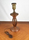 Vintage Arts And Crafts Design Copper And Brass Electric Table Lamp