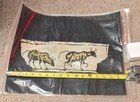 Vintage Art Of Batik Original Fabric 17 x14  Sealed In Plastic - Bull