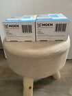 Lot Of 2  Moen Lindor Chrome Double Robe Hook  -my8703ch New In Box