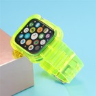 Red Tpu Sport Band Strap Case For Apple Watch Series 9 8 7 6 5 4 Se 38 45mm